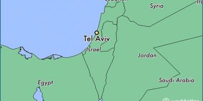 Τελ Αβίβ στο χάρτη