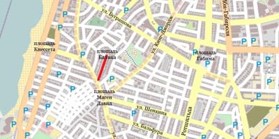 Δρόμο χάρτη του Τελ Αβίβ, ισραήλ