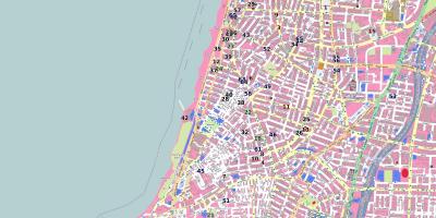 Χάρτης της shenkin street, Τελ Αβίβ